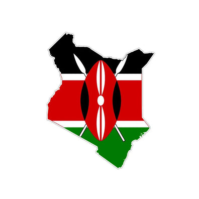 Adesivo carta Kenya